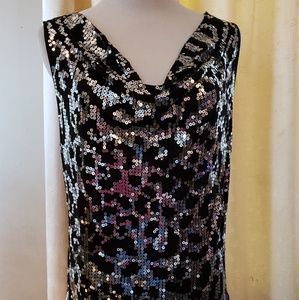 NWOT Michael Kors Sequence Tunic Top